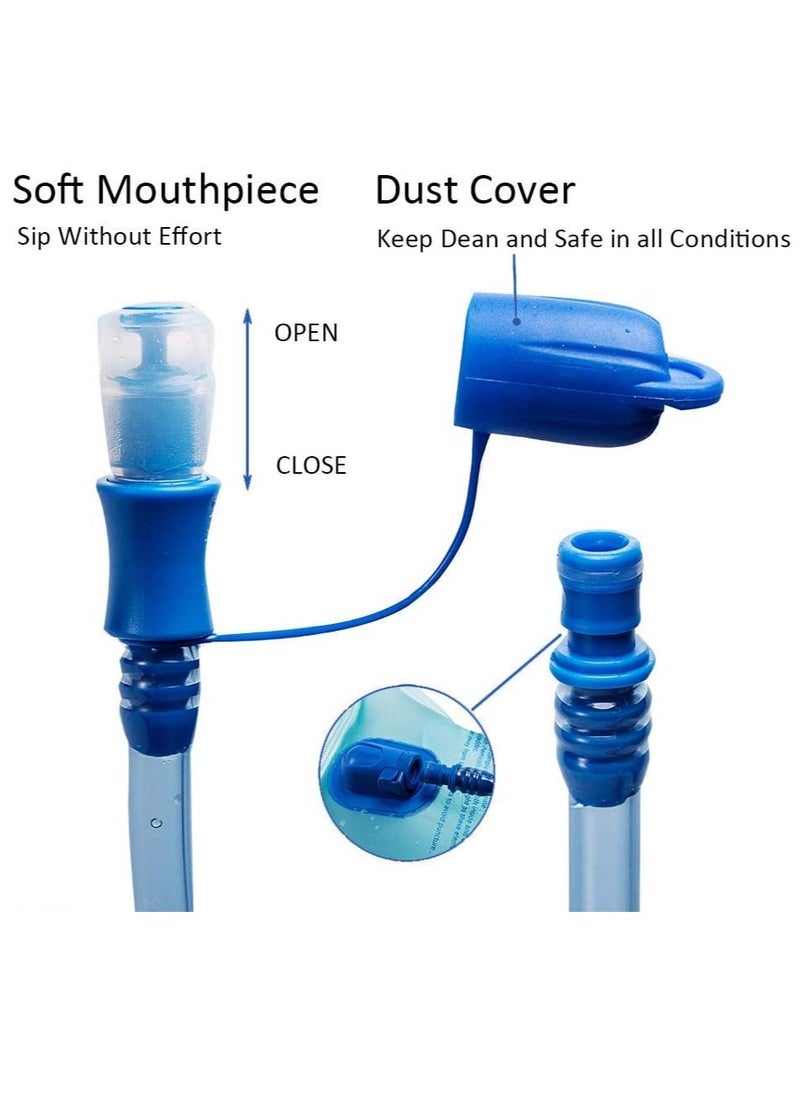 Meetion Hydration Bladder - 2L Water Reservoir, Replacement Water Bladder BPA Free, Leak Proof Hydration Pack for Running Cycling Hiking Camping Climbing  - Image 5