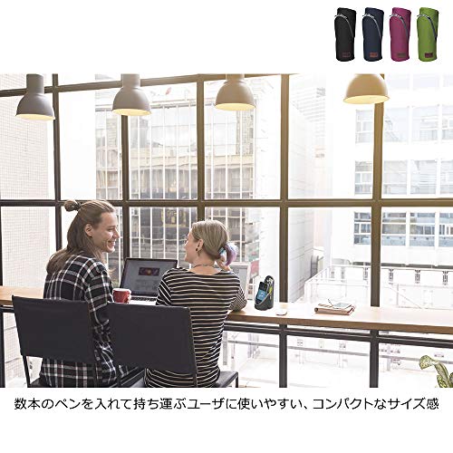Sonic Pen Case, Standing Pen Case, Smaster, Calm Green, FD-1607-G - Image 5