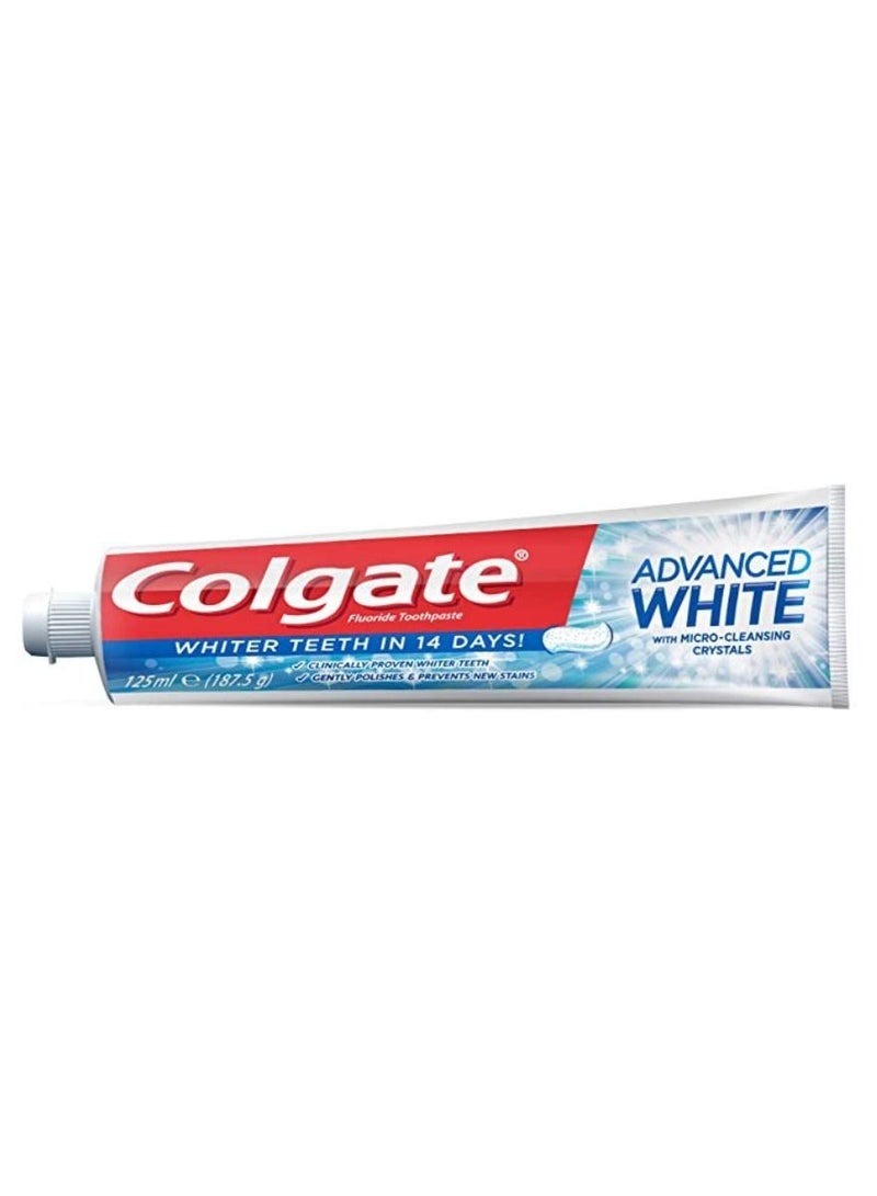 Colgate Advanced Whitening Toothpaste - 125 Ml - Image 2