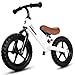 KRIDDO Toddler Balance Bike 2 Year Old Kids Balance Bike for 25 Years Old Dual Bearing for Smoother Riding Adorable Plate Adjustable Seat and Handlebar Toddler Bike Gifts Age 23 White - Image 3