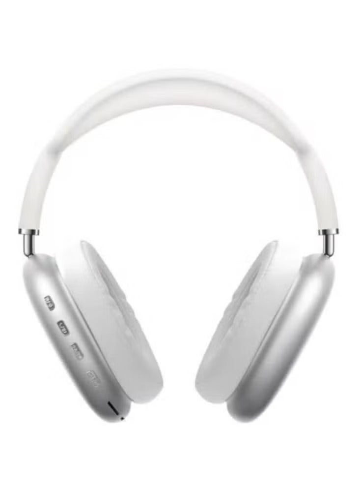 Dreamzon P9 Bluetooth Wireless Headset Over-Ear Headphone With Mic White