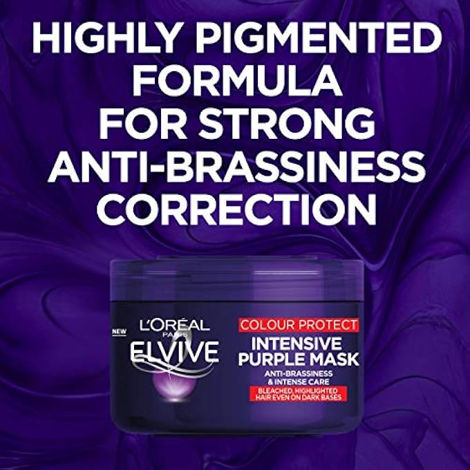 PARIS ELVIVE COLOUR PROTECT ANTI-BRASSINESS PURPLE MASK,250 ML - Image 3