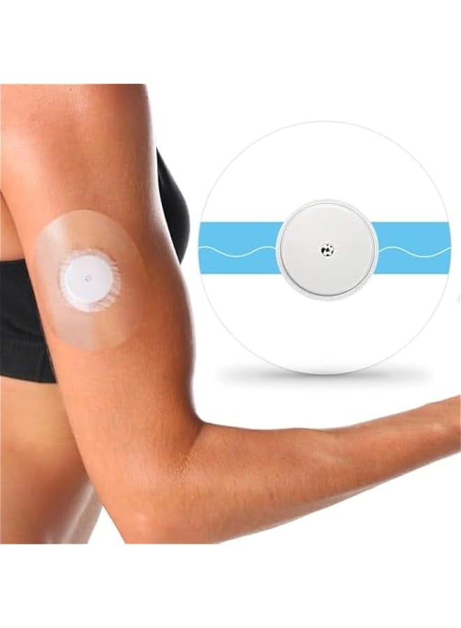 TRASSLE 50 Pack Freestyle Sensor Covers for Libre 1/2/3, Adhesive Patches Waterproof, Waterproof Sensor Patches,Waterproof Adhesive Transparent Tape - Image 2