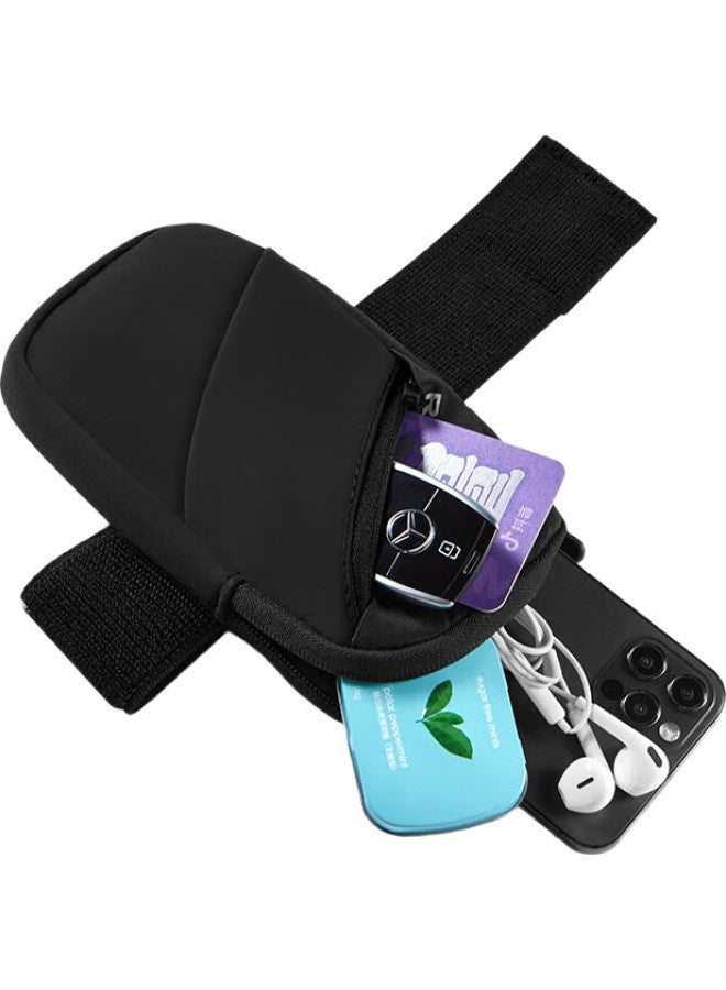 Silayi Running Armband, Sports Phone Armband, Outdoor Cycling Fitness Equipment, Wristband, Arm Sleeve, Waterproof, Sweat-Resistant - Image 3