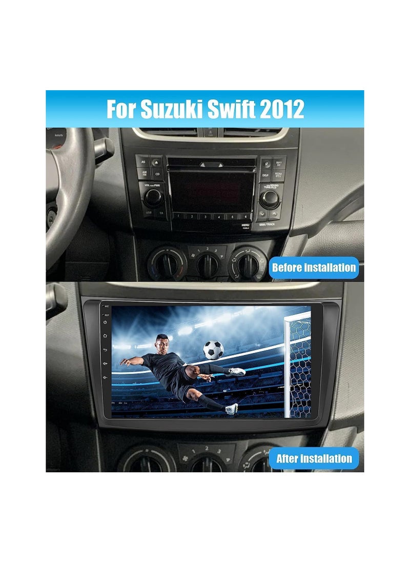 SHEZA STAR - Android Car Stereo for Suzuki Swift 2011 2012 2013 2014 2015 2016 2017 2GB RAM 32GB ROM 9 Inch Support Apple Carplay, MirrorLink WiFi BT, IPS Touch Screen with Backup Camera Included - Image 1