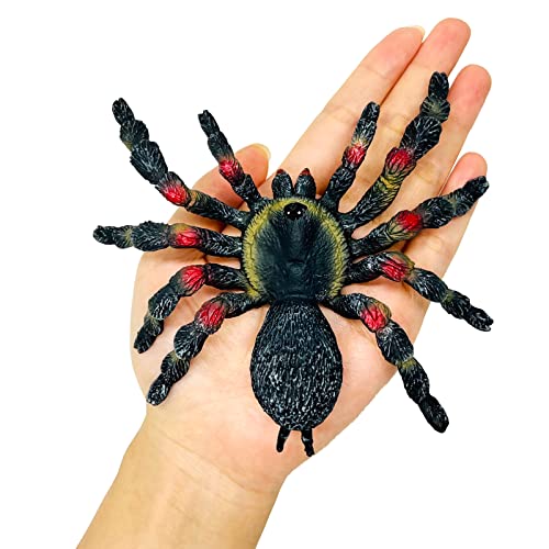 Uelfbaby Giant Realistic Spider Fake Spider Action Model Lifelike Insect Toy Figures Halloween Prank Props Party Supplies - Image 1