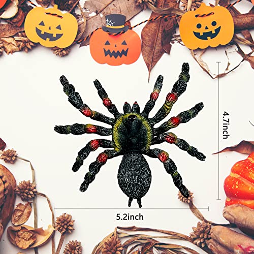 Uelfbaby Giant Realistic Spider Fake Spider Action Model Lifelike Insect Toy Figures Halloween Prank Props Party Supplies - Image 5