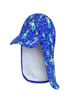 speedo Kids' Corey Croc Sun Protection Hat (Baby and Toddler) Blue  - Image 2
