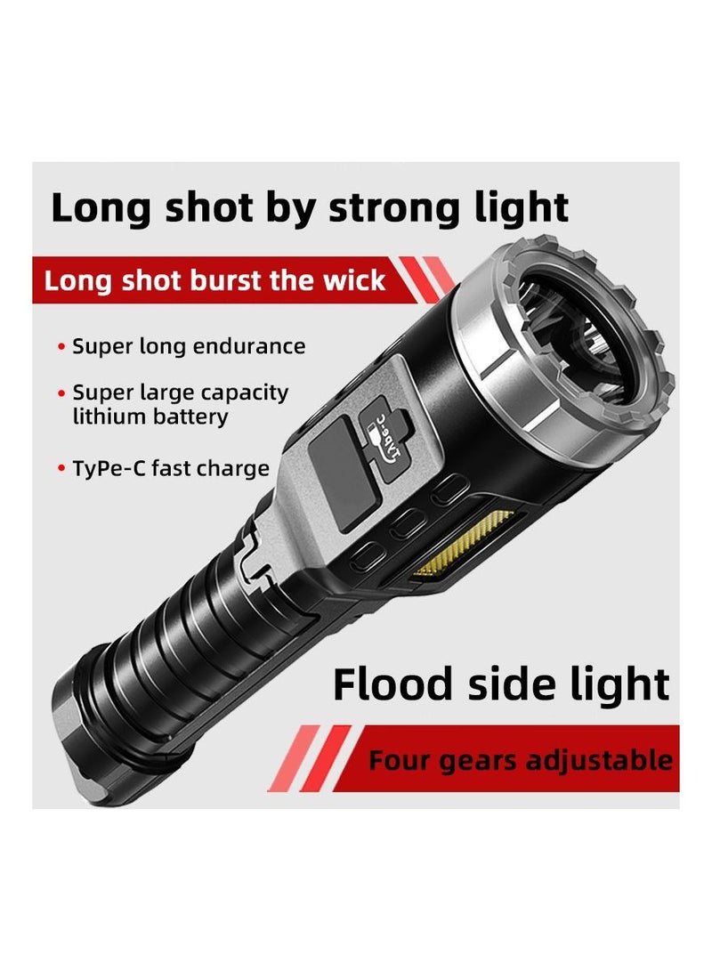 AROAQ The Portable Torch Camping Accessories and Gear LED Flashlight Lights for Runners Rechargeable - Image 2