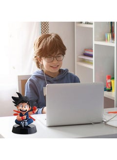 Blue Aura Blue Aura Goku Action Figure with Ball Height 12CM Multicolour Material PVC (Goku with Ball)  - Image 3