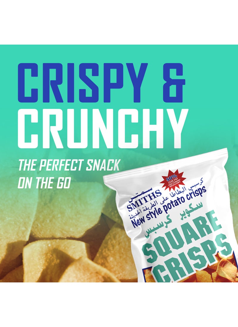 Smiths Salt & Vinegar Square Chips 25g - Image 4