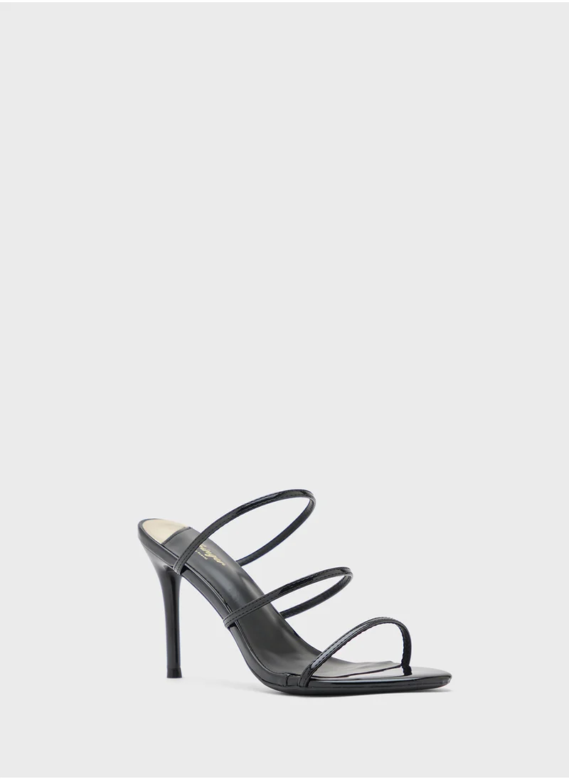 جينجر Strappy Barely There Heel Sandal