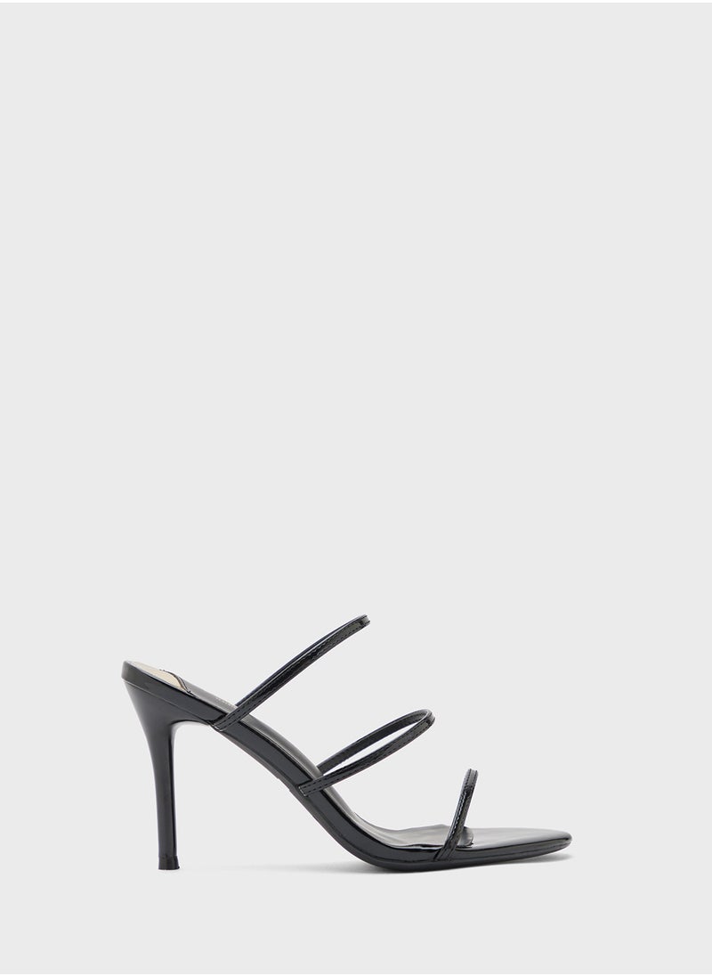 Ginger - Strappy Barely There Heel Sandal - Image 1