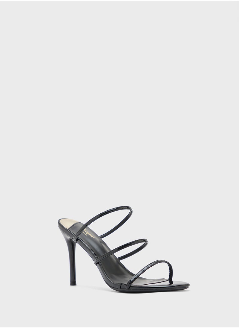 Ginger - Strappy Barely There Heel Sandal - Image 1