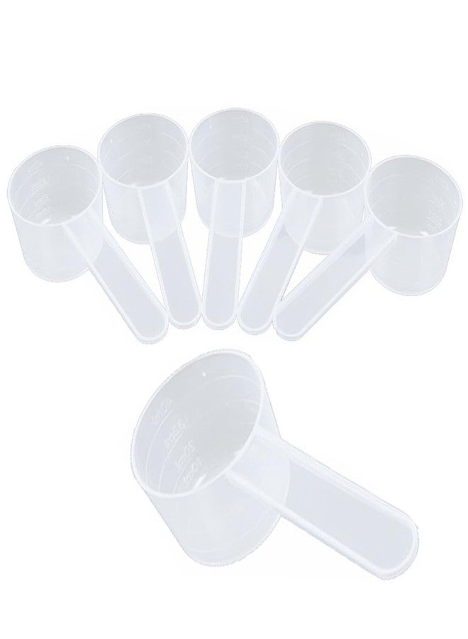 LJJCSFF 6pcs Milk Powder Scoops Laundry Detergent Scoop Lab Measuring Spoon Plastic Measuring Spoons for Cosmetics Powders Kitchen - Image 1