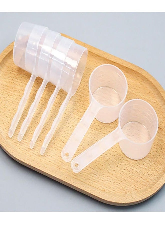 LJJCSFF 6pcs Milk Powder Scoops Laundry Detergent Scoop Lab Measuring Spoon Plastic Measuring Spoons for Cosmetics Powders Kitchen - Image 4