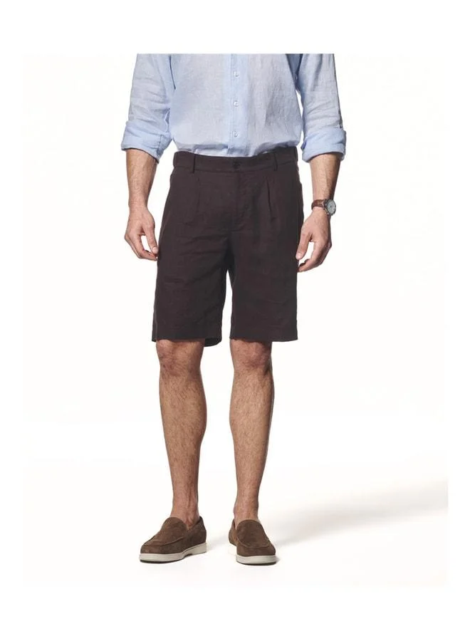 Liwali 100% Linen Shorts.