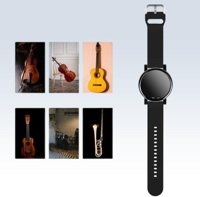 klarakoVibrierendes Metronom klarakoMusikwerkzeug tragbar tragbar am Handgelenk Smart Watch, für mehrere Instrumente Piano Drums Ukulele Bass - Image 3