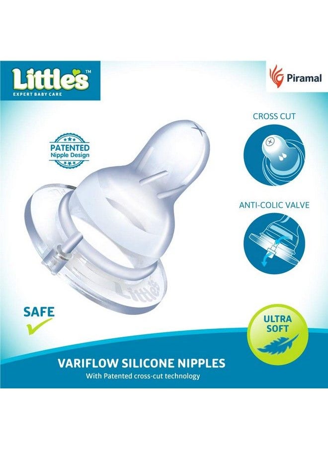 Little's - Classic Maxi Feeding Bottlepink (Pack Of 3) - Image 1