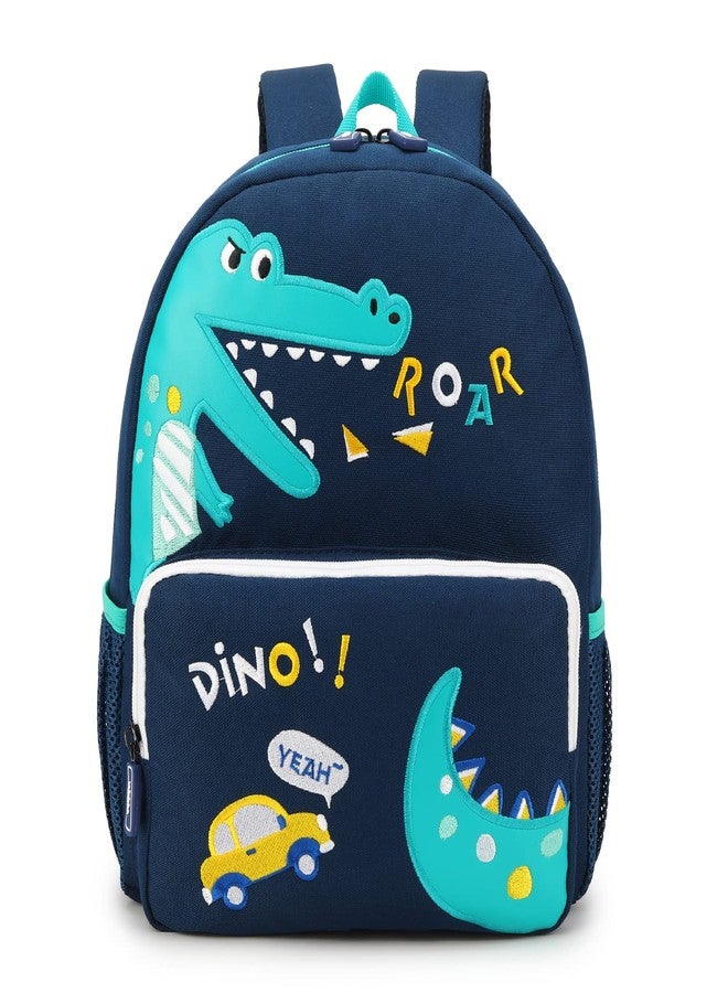 willikiva Car Dinosaur Kids Toddler Backpack for Boys and Girls Children Waterproof Preschool Bag(Dinosaur) - Image 1