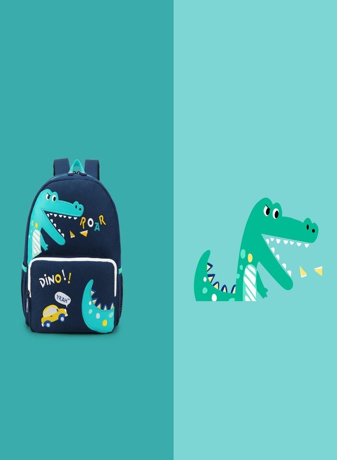 willikiva Car Dinosaur Kids Toddler Backpack for Boys and Girls Children Waterproof Preschool Bag(Dinosaur) - Image 2