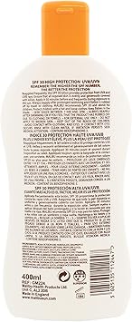 Malibu لوسيون واقي من الشمس مالibu عالي الحماية مقاوم للماء مع فيتامينات SPF 30 400 مل - Image 2