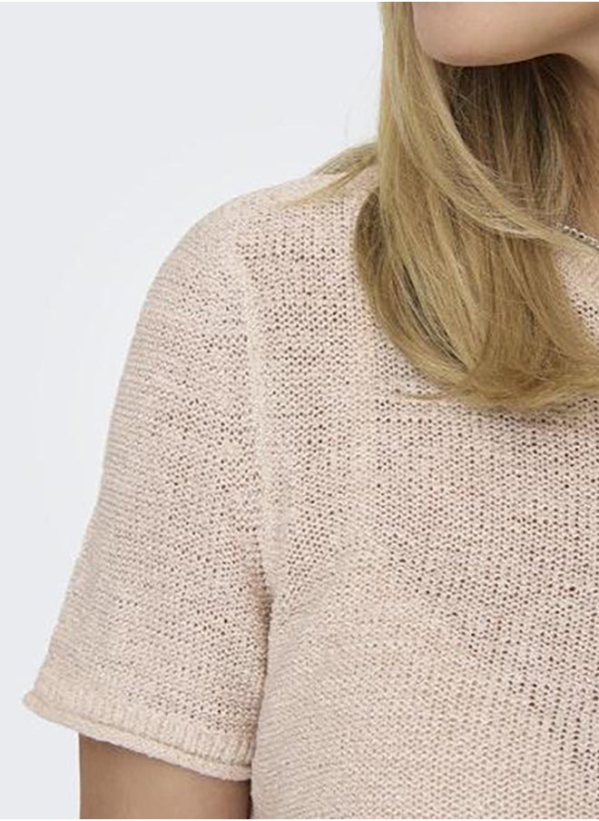 Onlsunny S/S Pullover Knt Noos