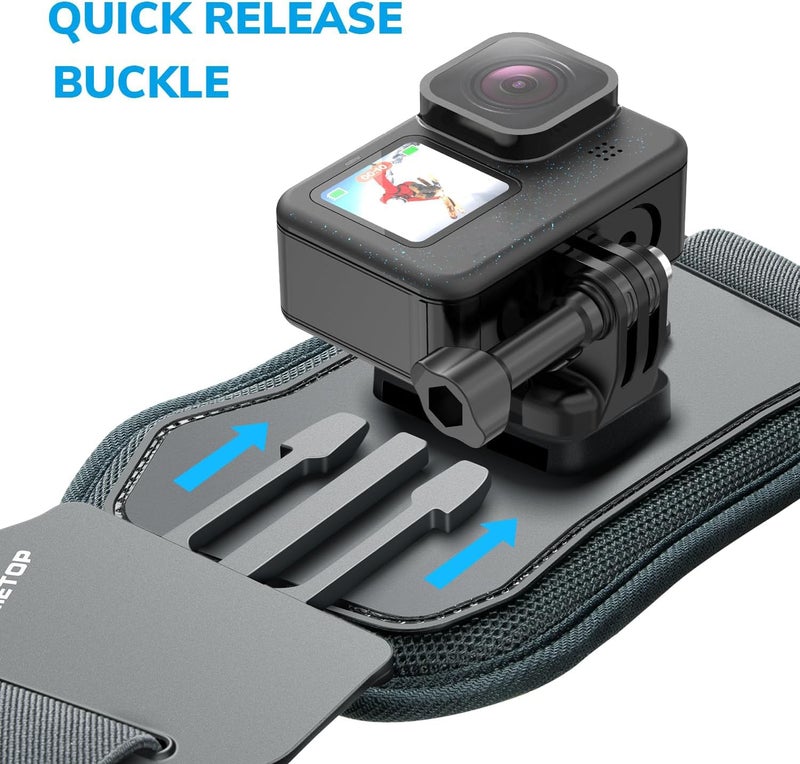 Sametop Phone Chest Mount Harness Holder Mobile Phone Strap Clip Compatible with iPhone Samsung GoPro 13/12/11/10/9/8 DJI Osmo and Most Cell Phones Action Cameras POV/VLOG - Image 2