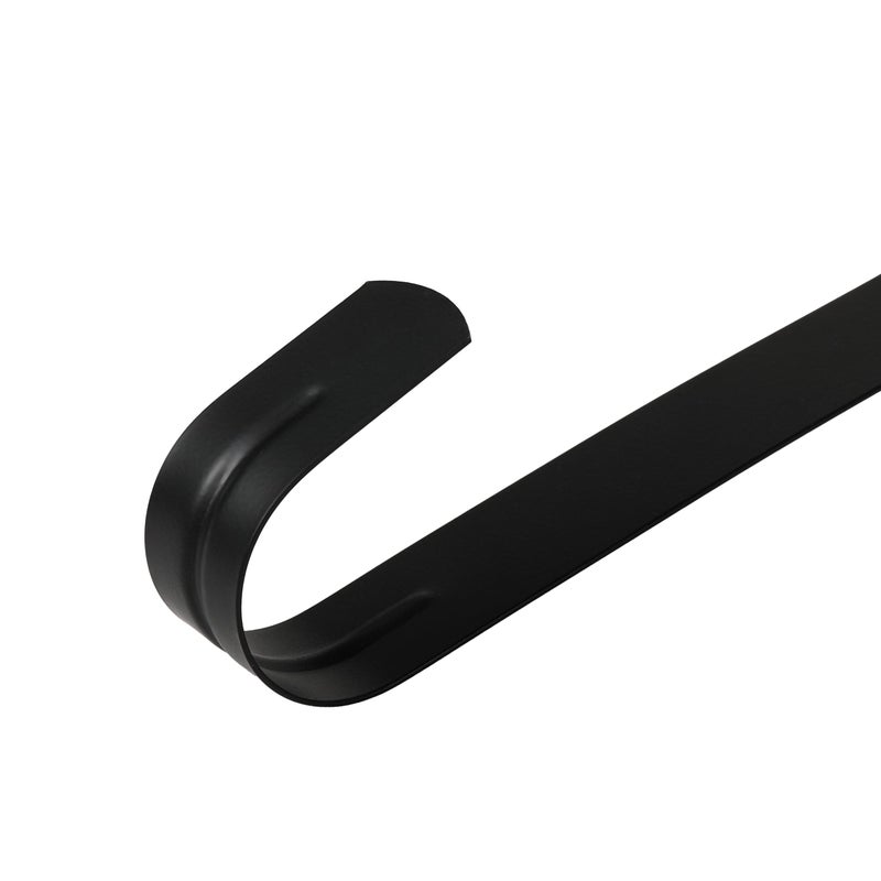 Aeranto Wreath Hanger For Front Door  Slim Over The Door Hook  Easy To Use And Reusable Holiday Wreath Holder For Christmas  Thanksgiving  Halloween And Daily D?Cor(15"" Black  1) - Image 4