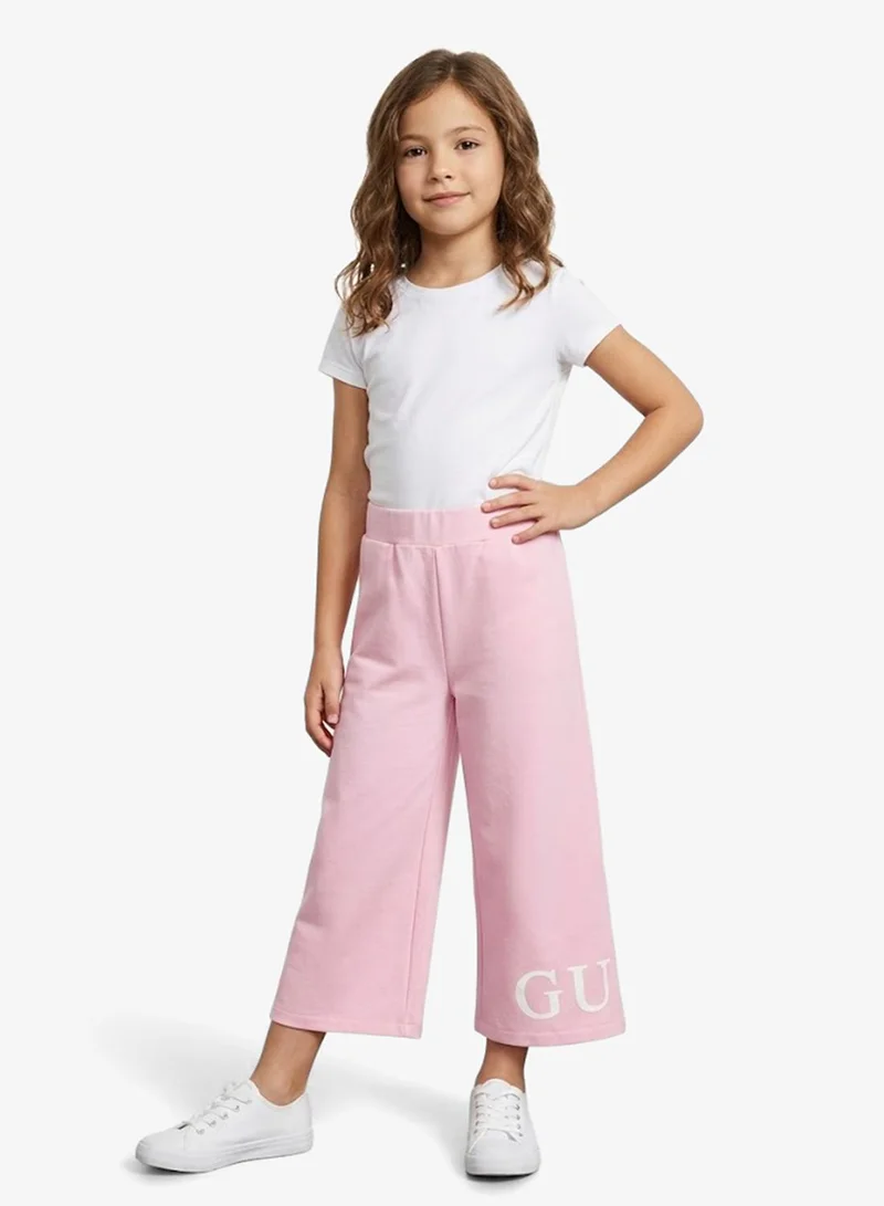 GUESS Infant French terry Plazzo Pants