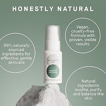 Balance Me Congested Skin Serum Spot and Acne Treatment Topical Spot Gel for Blackheads and Irritated Skin 15ml - Image 5