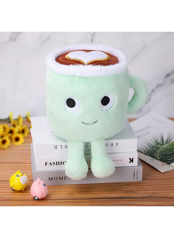 AULUDA Latte Plush Toy 30 Cm Stuffed Coffee Mug Plushie Pillow Doll Soft Cup Fluffy Friend Hugging Cushion Present For Every Age… (Latte)  - Image 3