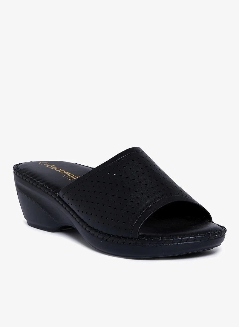 Geoomnii Geoomnii Comfort Slide Sandals for Women – Cushioned Slip-On Casual Sandals for Daily Wear, Home, Travel & Walking