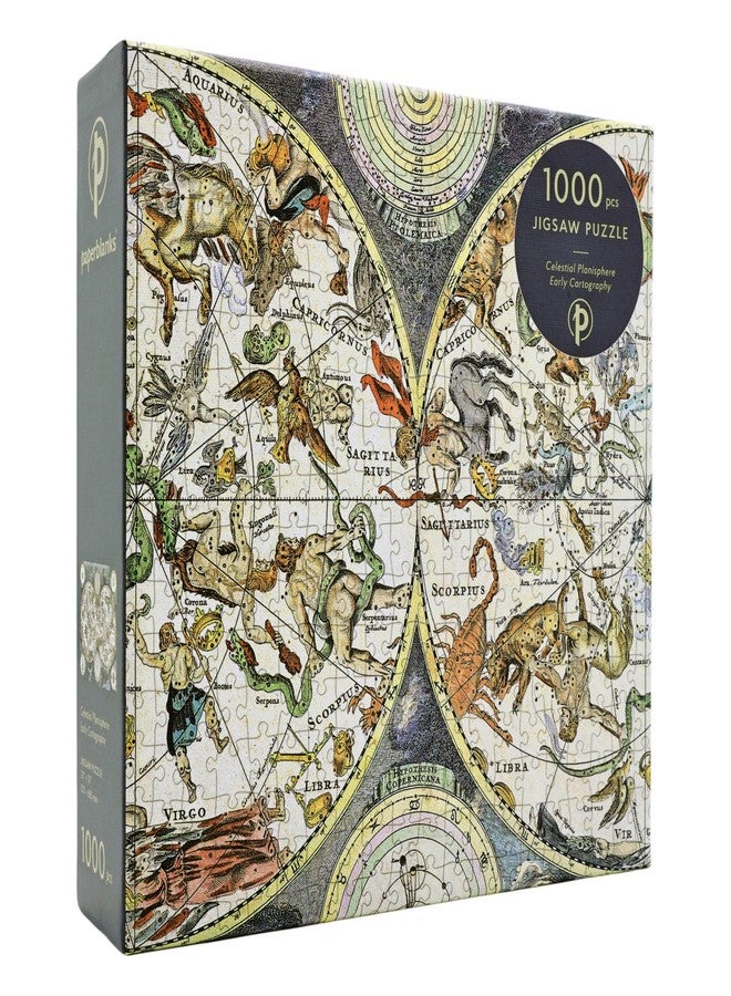 Paperblanks | Celestial Planishere | Early Cartography | Jigsaw Puzzles | 1000 Pieces - Image 1