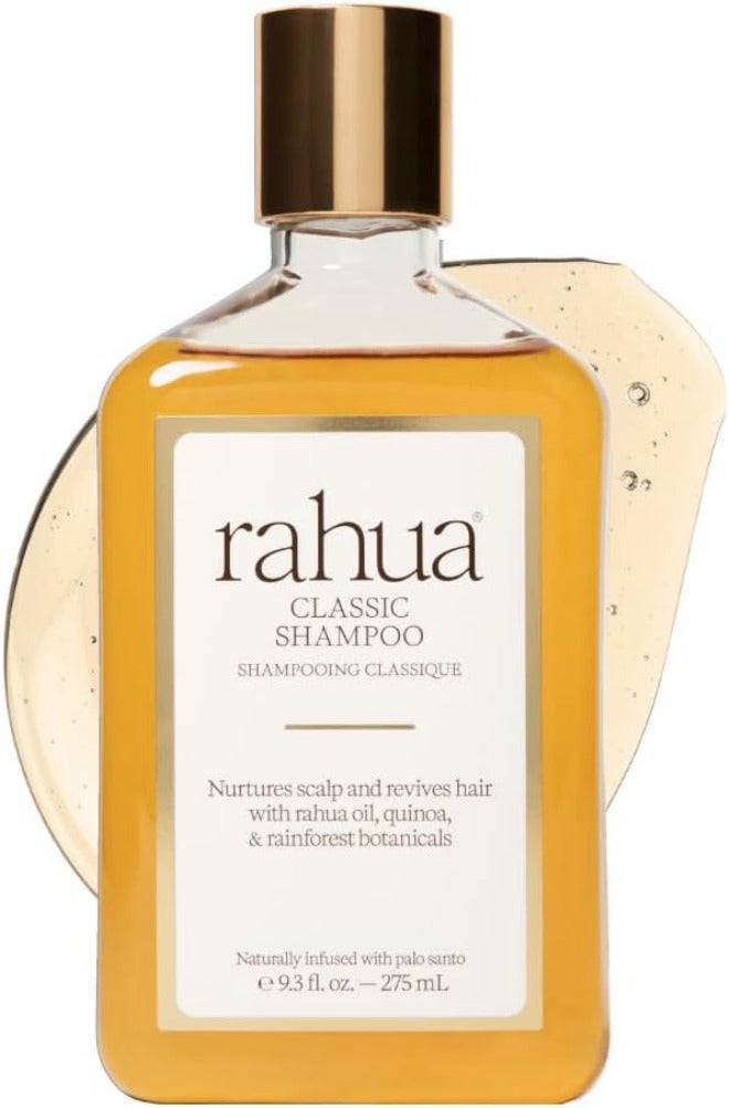 Rahua Classic Shampoo 9.3 Fl Oz, Made With Organic Ingredients for Healthy Scalp and Hair, Safe for Color Treated Hair, Shampoo with Palo Santo Aroma, Best for All Hair Types, Brown - Image 1