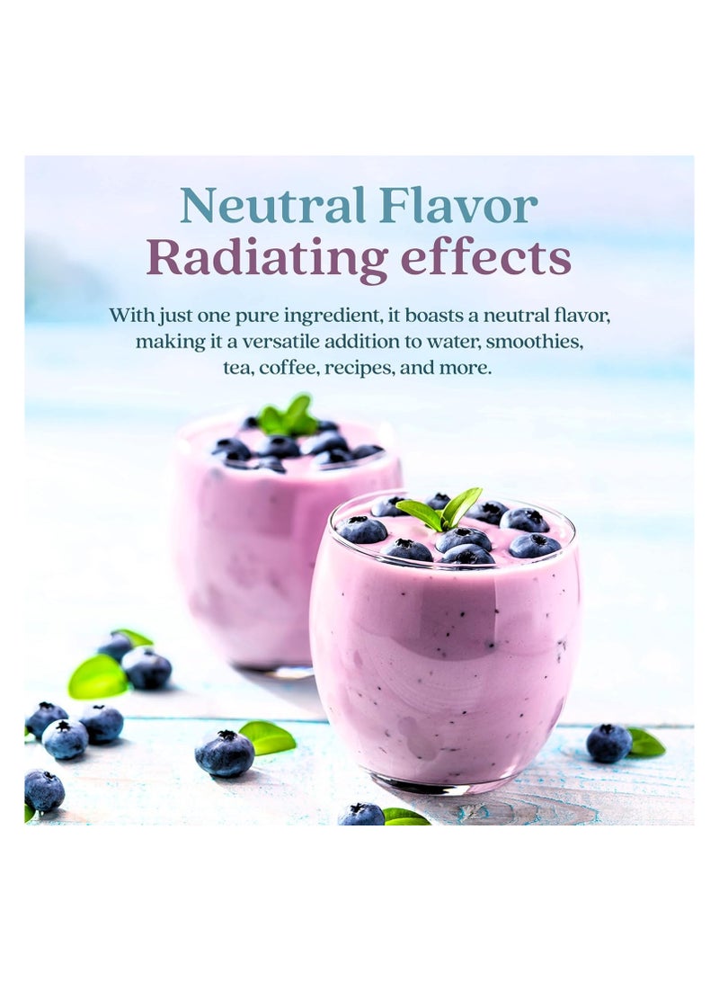 Valeo Marine Collagen - Japanese Collagen Peptides Unflavored 208 gm, 8 g per serving - Pack of 2 - Image 4