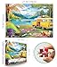 Blueforest 1000 Piece Jigsaw Puzzle Unique Camping Lake RV Scene 275x197 Inches Challenging Adult Puzzle for Relaxation Family Activity - Image 4