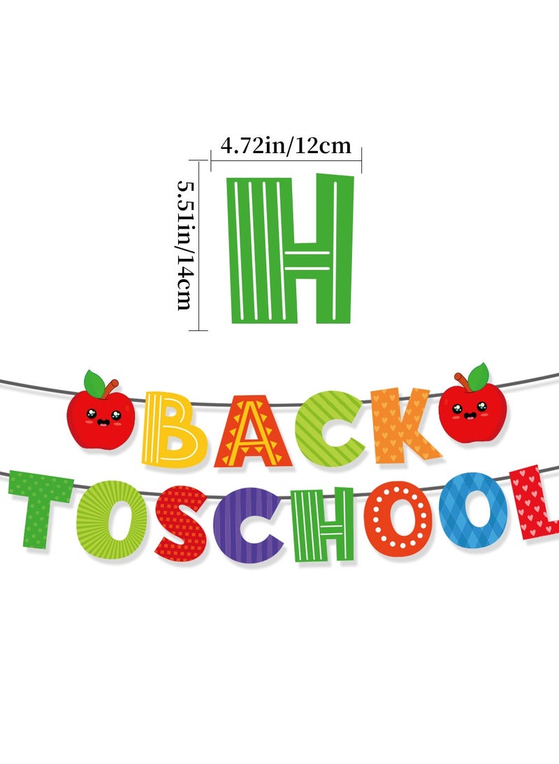 Tanwer Back to school season flag raising   opening ceremony   classroom decoration kindergarten arrangement balloons - Image 2