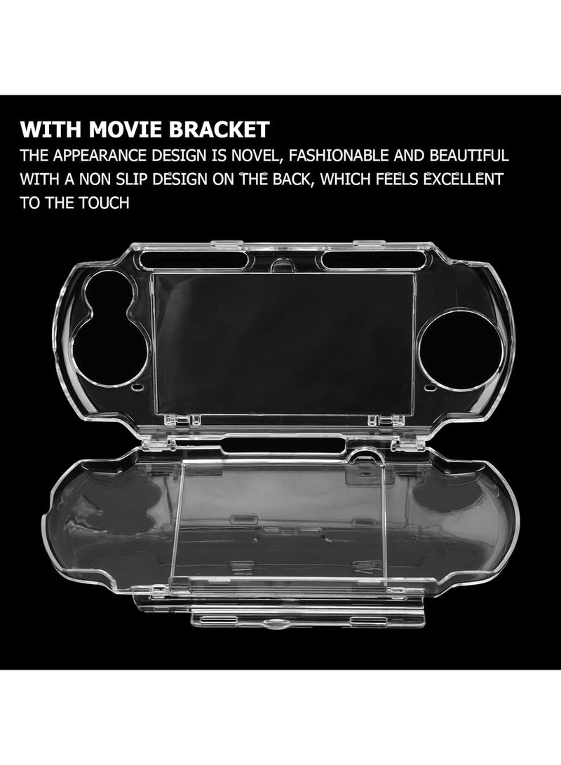 The transparent Snap-On crystal hard case is compatible with the Sony PSP 3000 Series /PSP Slim 2000 Series and comes with the PSP 2000 3000's clear display movie stand to protect against dust and s - Image 3