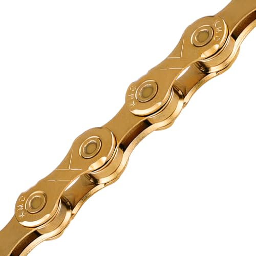 KMC X10 10-Speed X-Series Bicycle Chain | Compatible with Shimano, SRAM, Campagnolo and All Major Systems | Ti Gold - Image 5