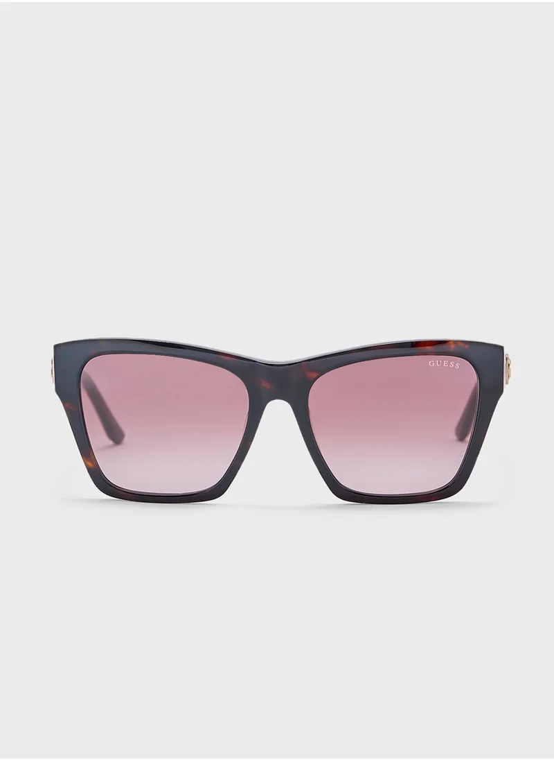 جس Uv-Protected Wayfarers Sunglasses