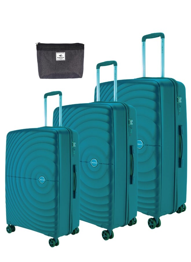 Luggage Set of 3 Unbreakable Luggage with 4 Spinner Wheels, Luggage for Travel Light Weight Anti-Theft Lock, Size 20 24 28 Inch 