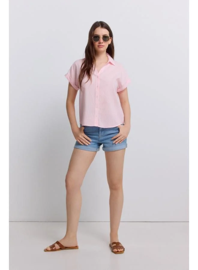 Springfield Flap collar blouse