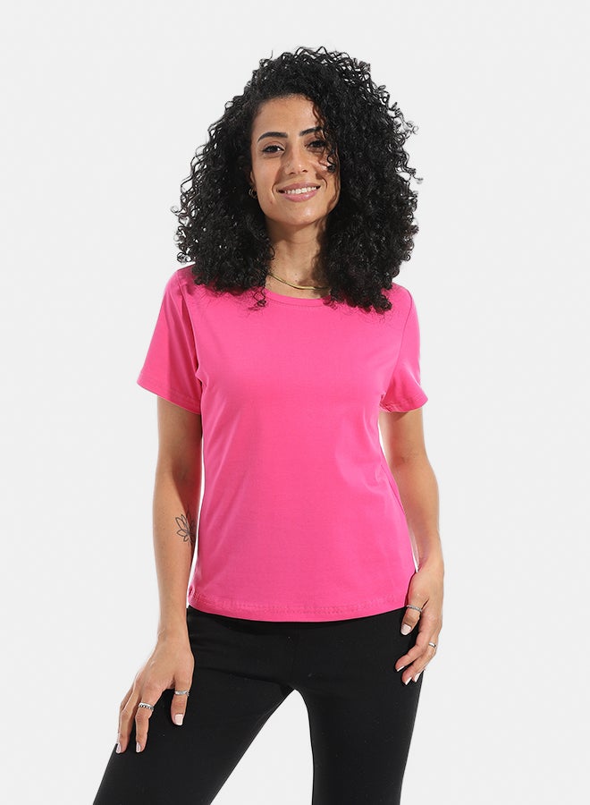 Xtcy Single Lycra Half Sleeve Crew Neck - Image 1