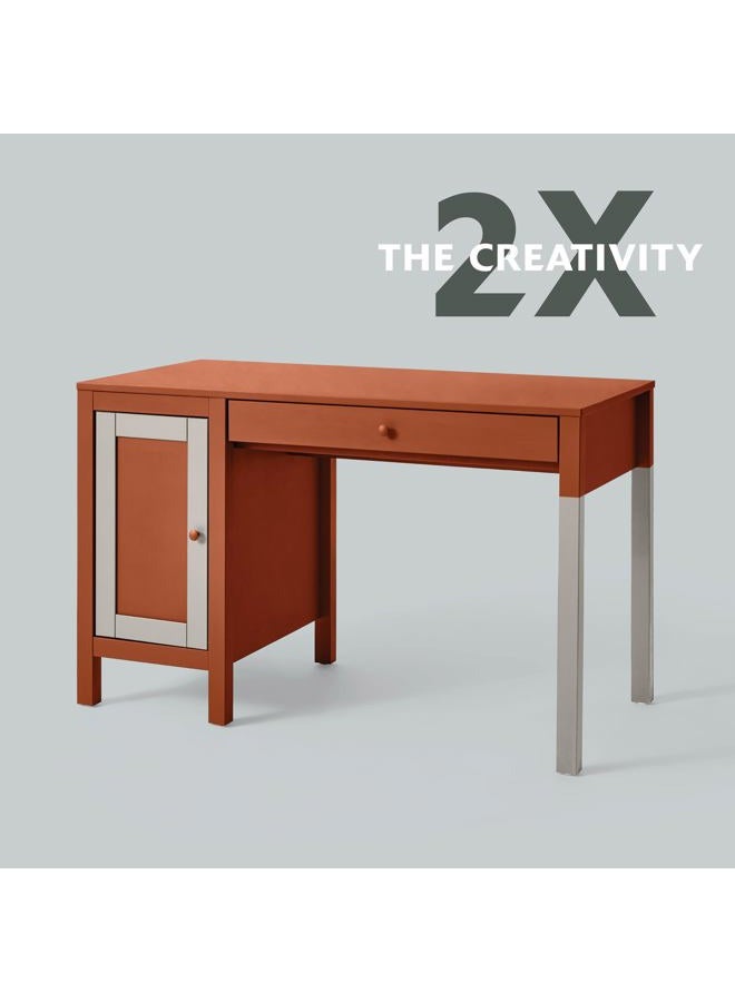 RUST-OLEUM 334061 طلاء رذاذ لمسة الرسام 2X تغطية فائقة، 12 أونصة، قرفة ساتان - Image 4