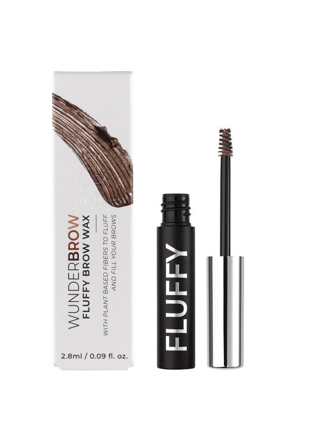 WUNDERBROW Fluffy Brow Wax, Vegan and Cruelty-Free Eyebrow Wax With a Waterproof Long Lasting Hold, Enriched with Jojoba and Argan Oil (Brunette) - Image 1