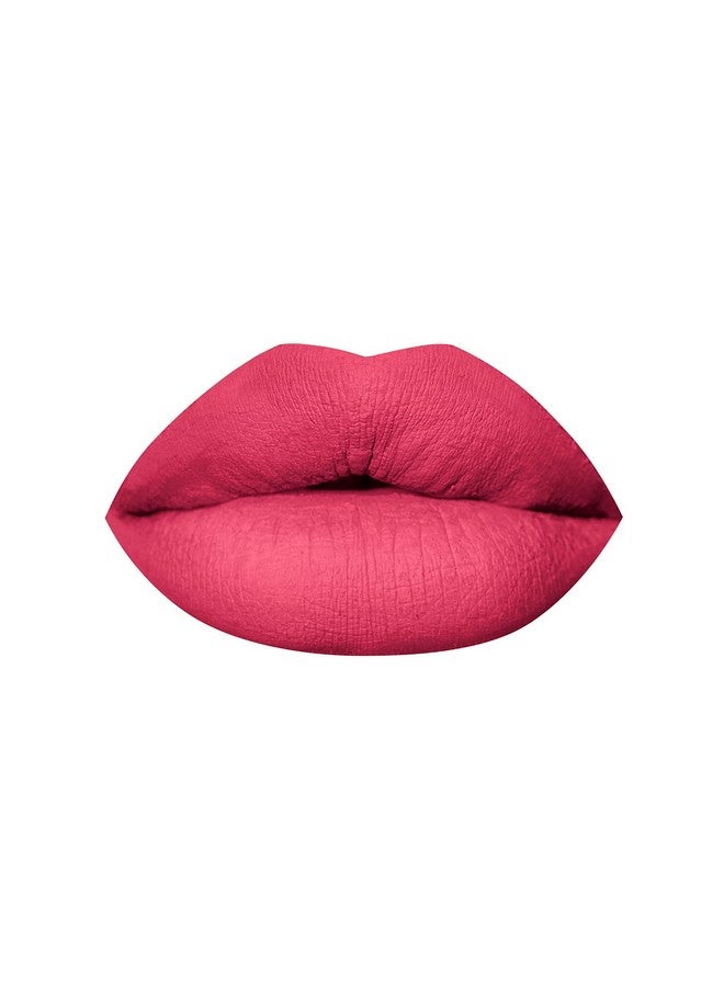 PAC Timeless Matte Liquid Lipstick Waterproof Smudge & Transfer Proof Lipsticks For Women With Rose Oil Long Lasting Upto 12Hrs High Pigmented Lip Color For All Skin Types Berryliscous 6.5Ml - Image 2