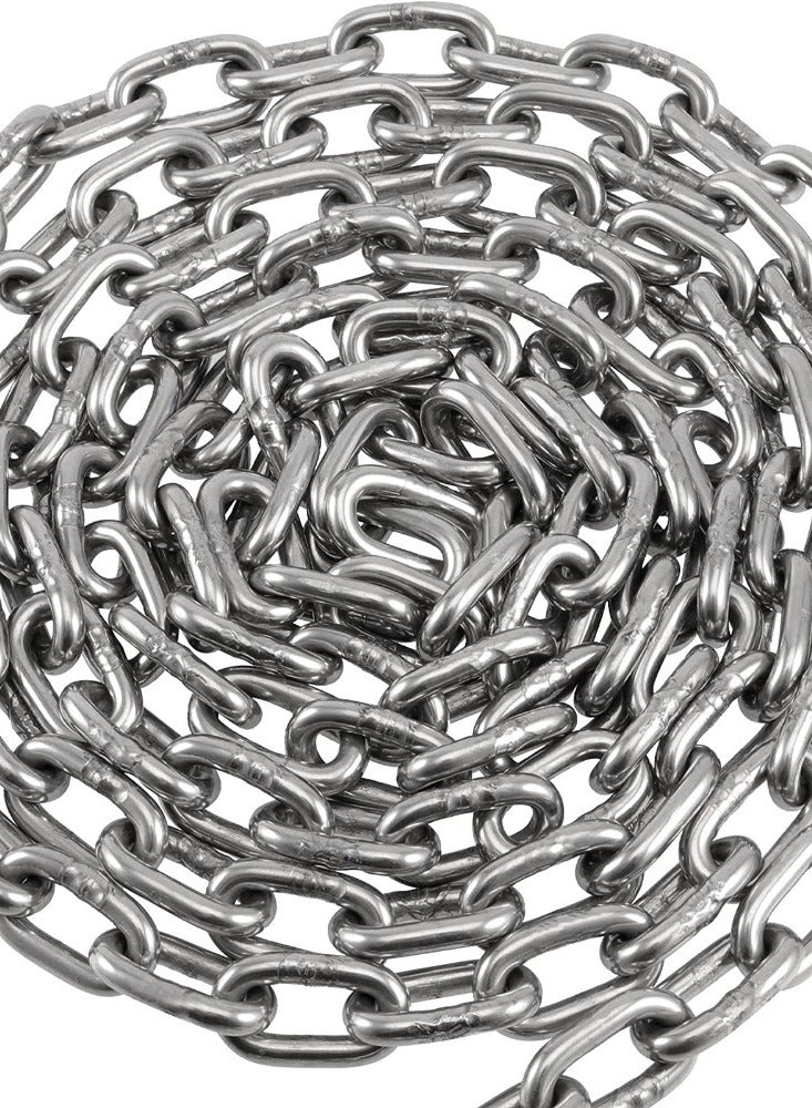 KNP KNP 5 MM Multipurpose Heavy Duty GI Chain (7.5m) is a durable and versatile chain designed for a variety of applications.  - Image 1