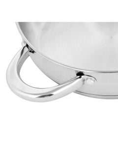 NAMSON Fry Pan 24 Cm Stainless Steel Na-7994 Suitable For All Cookto Pieces & Induction | Supporting Handle| Premium Quality  - Image 5