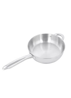 NAMSON Fry Pan 24 Cm Stainless Steel Na-7994 Suitable For All Cookto Pieces & Induction | Supporting Handle| Premium Quality  - Image 3